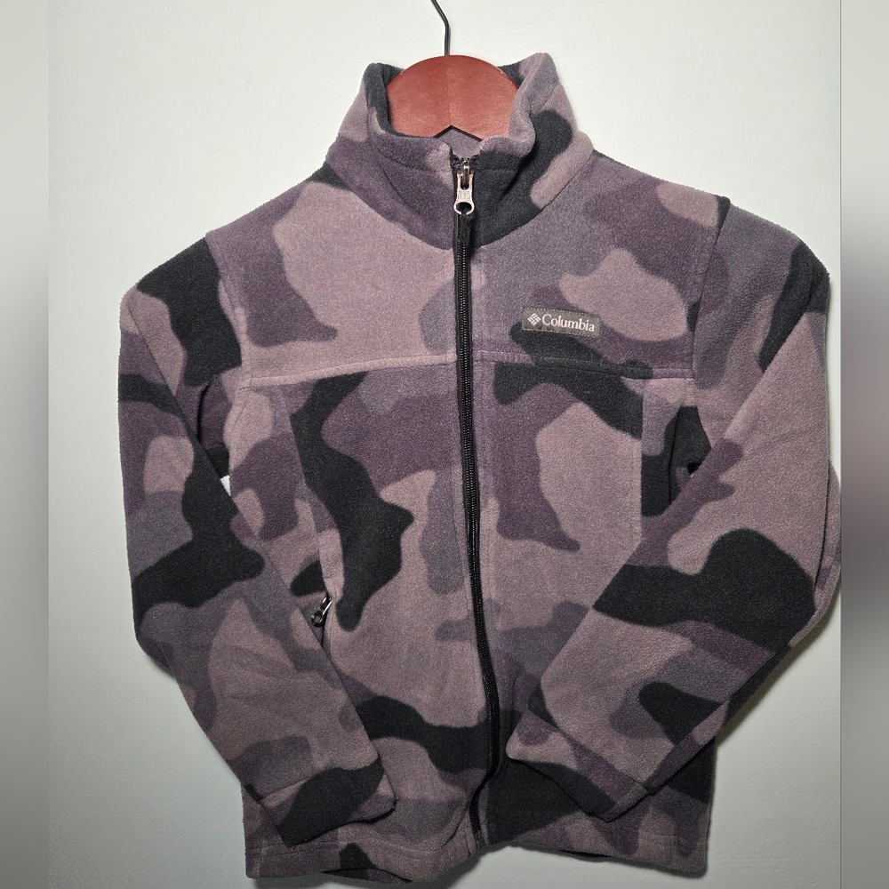 Columbia Gray Fleece Jacket